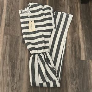 Stripped Jumpsuit